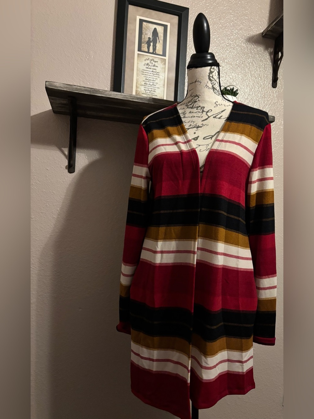 Sunday Morning Multicolor Striped Longline Cardigan🛍️
